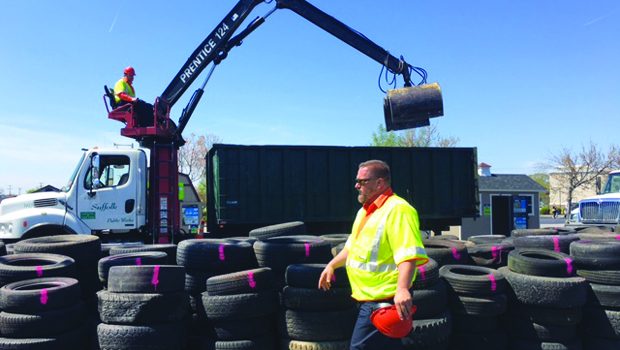 Tire Recycling Event in Wayne