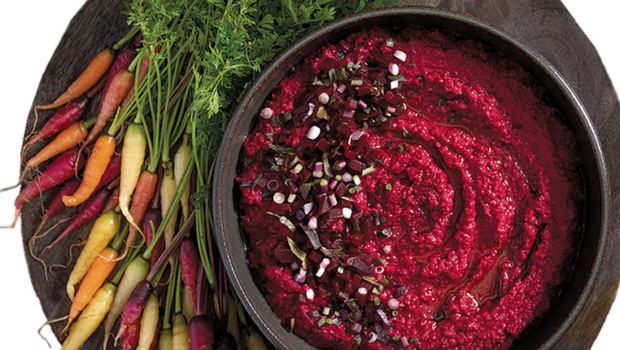 beets-hummus