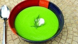 Lemon, Cucumber and Dill Soup