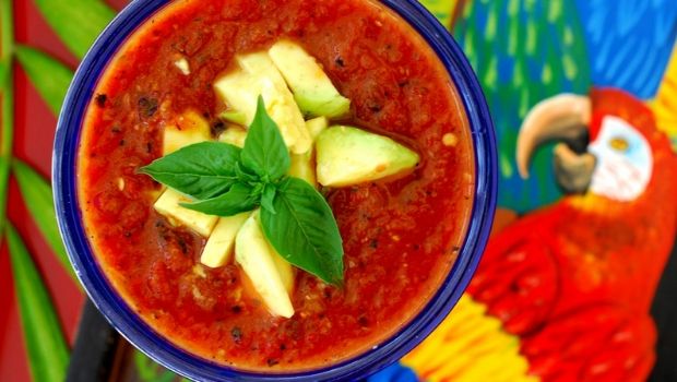 Fire-Roasted Gazpacho